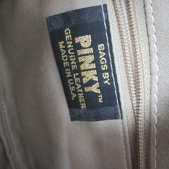 Bags by Pinky Vintage White Leather Shoulder Bag - Picture 11 of 16